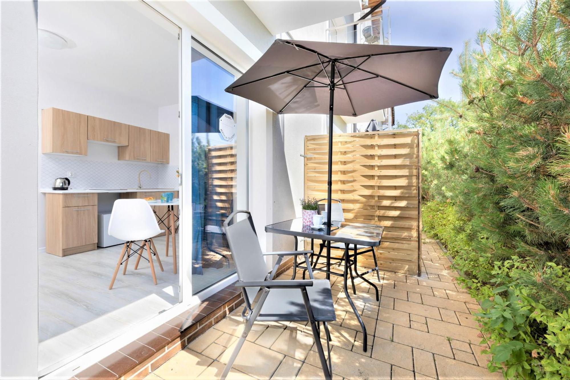 Apartamenty Przy Plazy, Ogrod - Grzybowo-Kolobrzeg - Nadmorska 26 Grzybowo  Extérieur photo